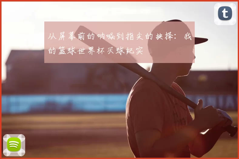 从屏幕前的呐喊到指尖的抉择:我的篮球世界杯买球纪实