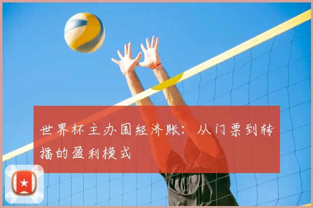 世界杯主办国经济账：从门票到转播的盈利模式