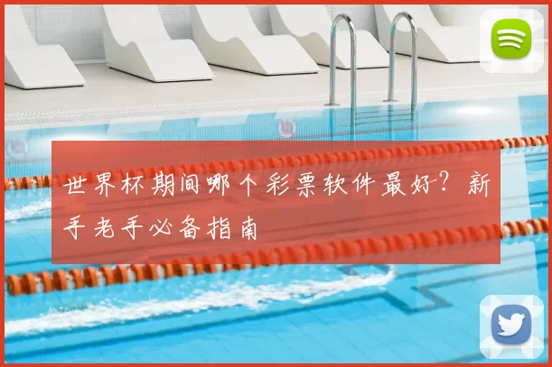 世界杯期间哪个彩票软件最好？新手老手必备指南